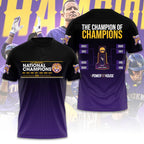 LSU Tigers Baseball 2025 National Champions 3D Apparel – GNE 3891