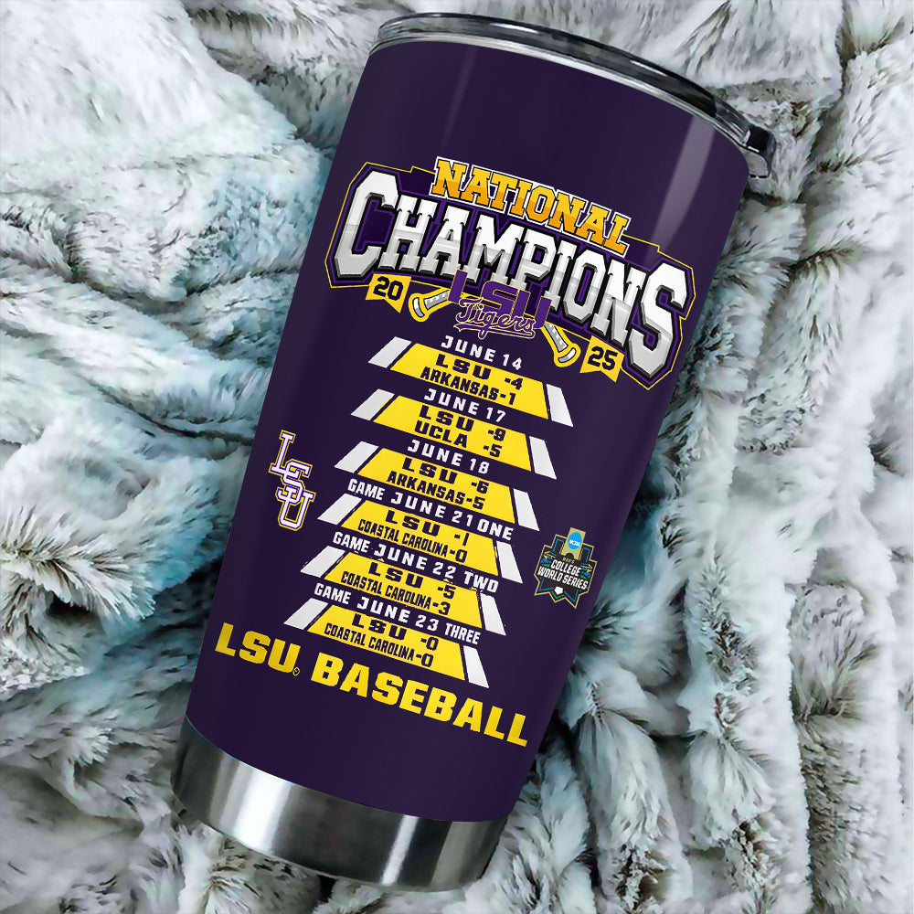 LSU Tigers Baseball Tumbler Cup – MAITM 11844