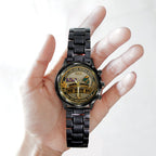 LSU Tigers Baseball 2025 National Champions Black Stainless Steel Watch – HOATT 11751
