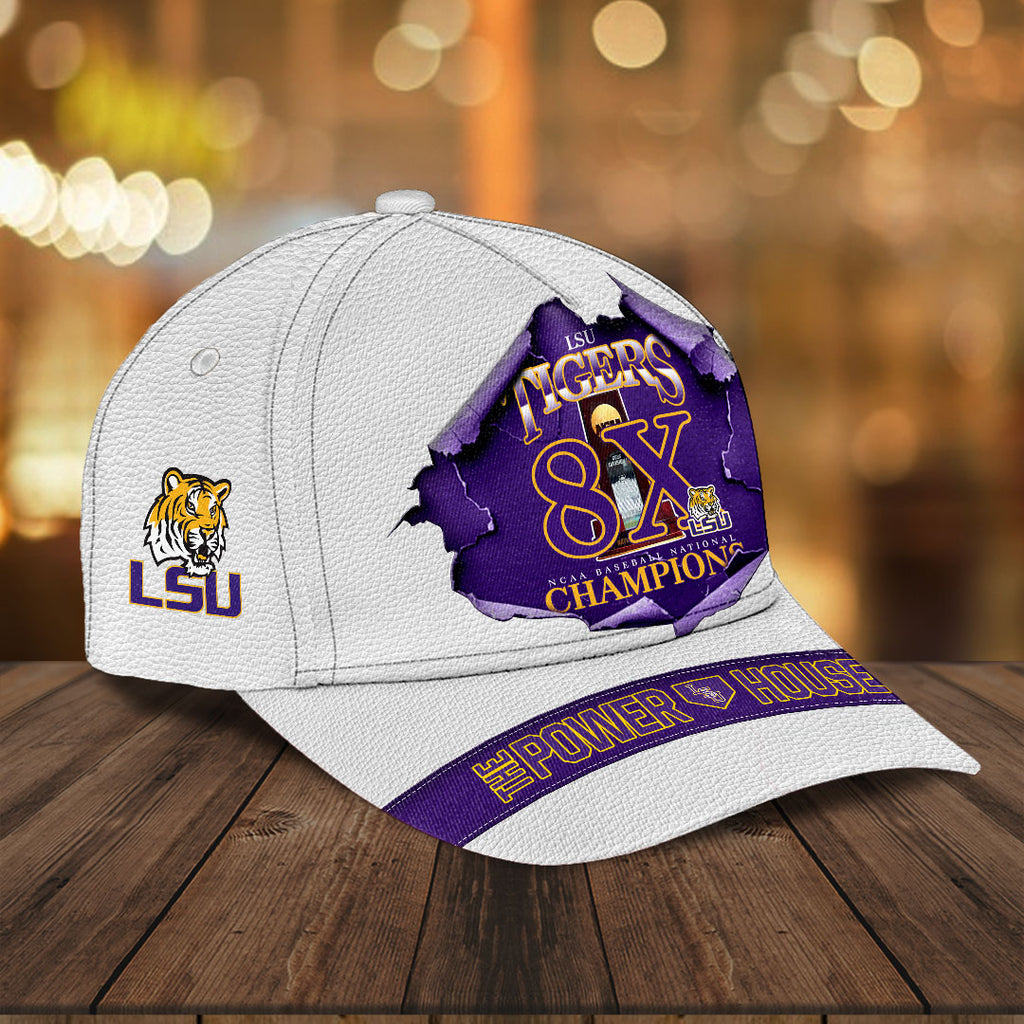 LSU Tigers Baseball 2025 National Champions Classic Cap – HOATT 11505