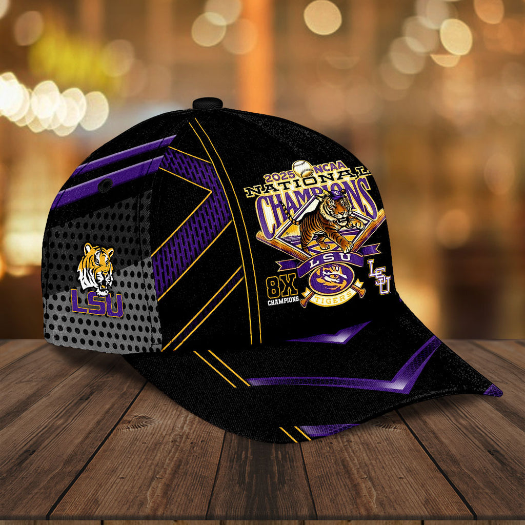 LSU Tigers Baseball 2025 National Champions Classic Cap – HOATT 11514