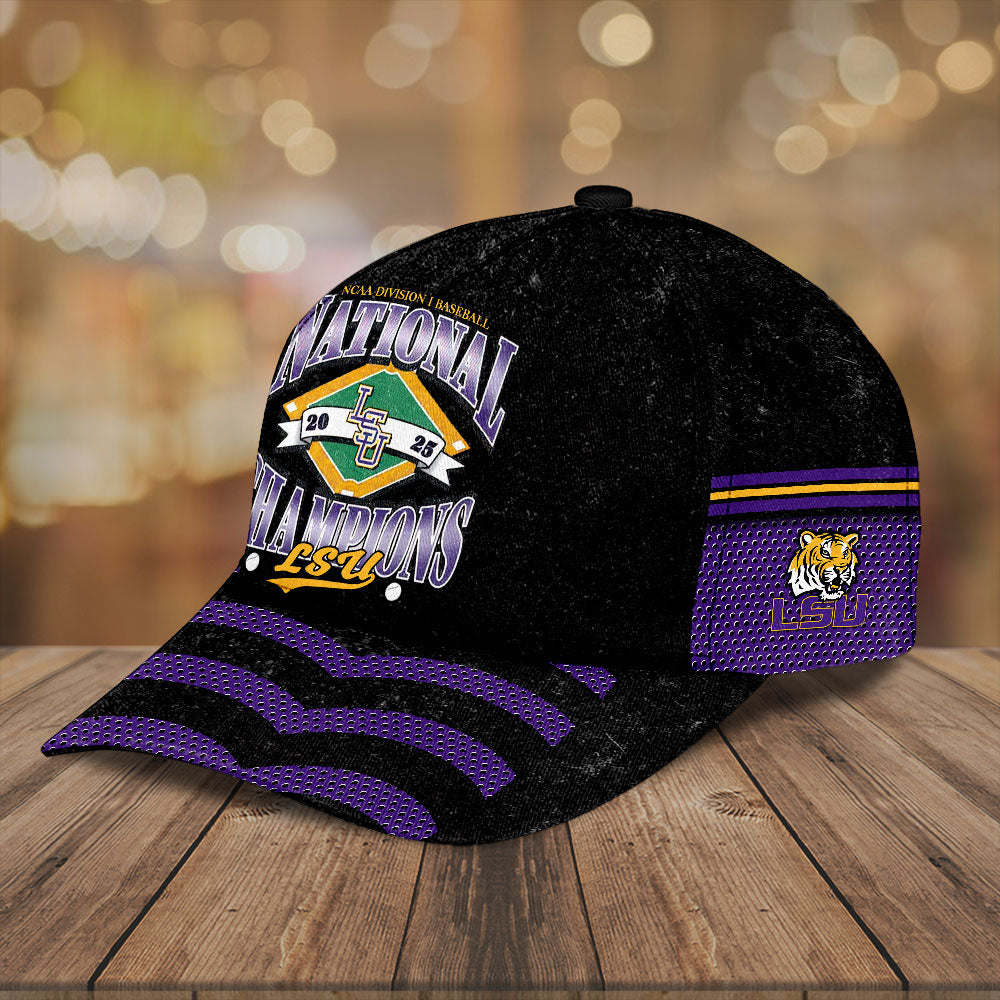 LSU Tigers Baseball 2025 National Champions Classic Cap – HOATT 11555