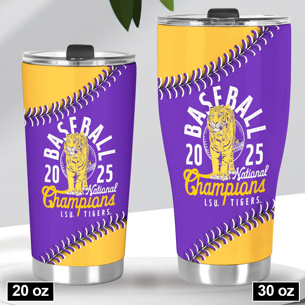 LSU Tigers Baseball Tumbler Cup – HOATT 11467