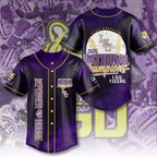 LSU Tigers Baseball Baseball Jersey – HOATT 11353