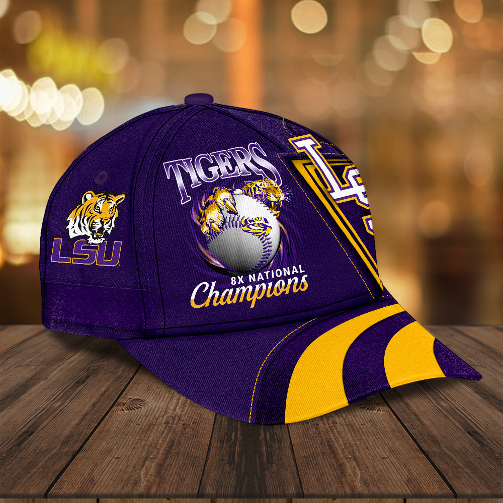 LSU Tigers Baseball 2025 National Champions Classic Cap – HOATT 11841