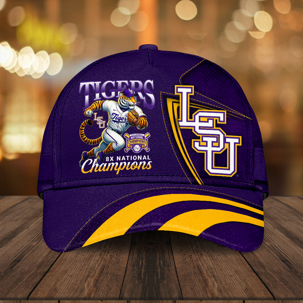 LSU Tigers Baseball 2025 National Champions Classic Cap – HOATT 11842