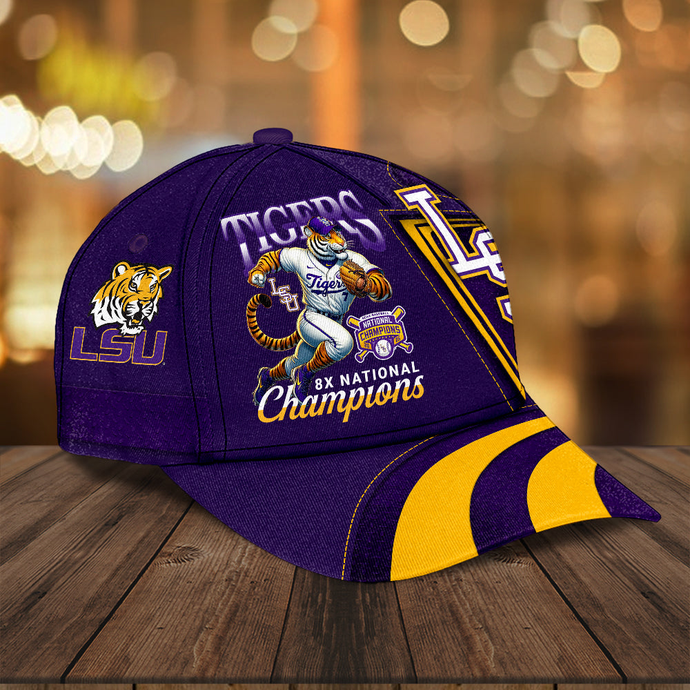 LSU Tigers Baseball 2025 National Champions Classic Cap – HOATT 11842