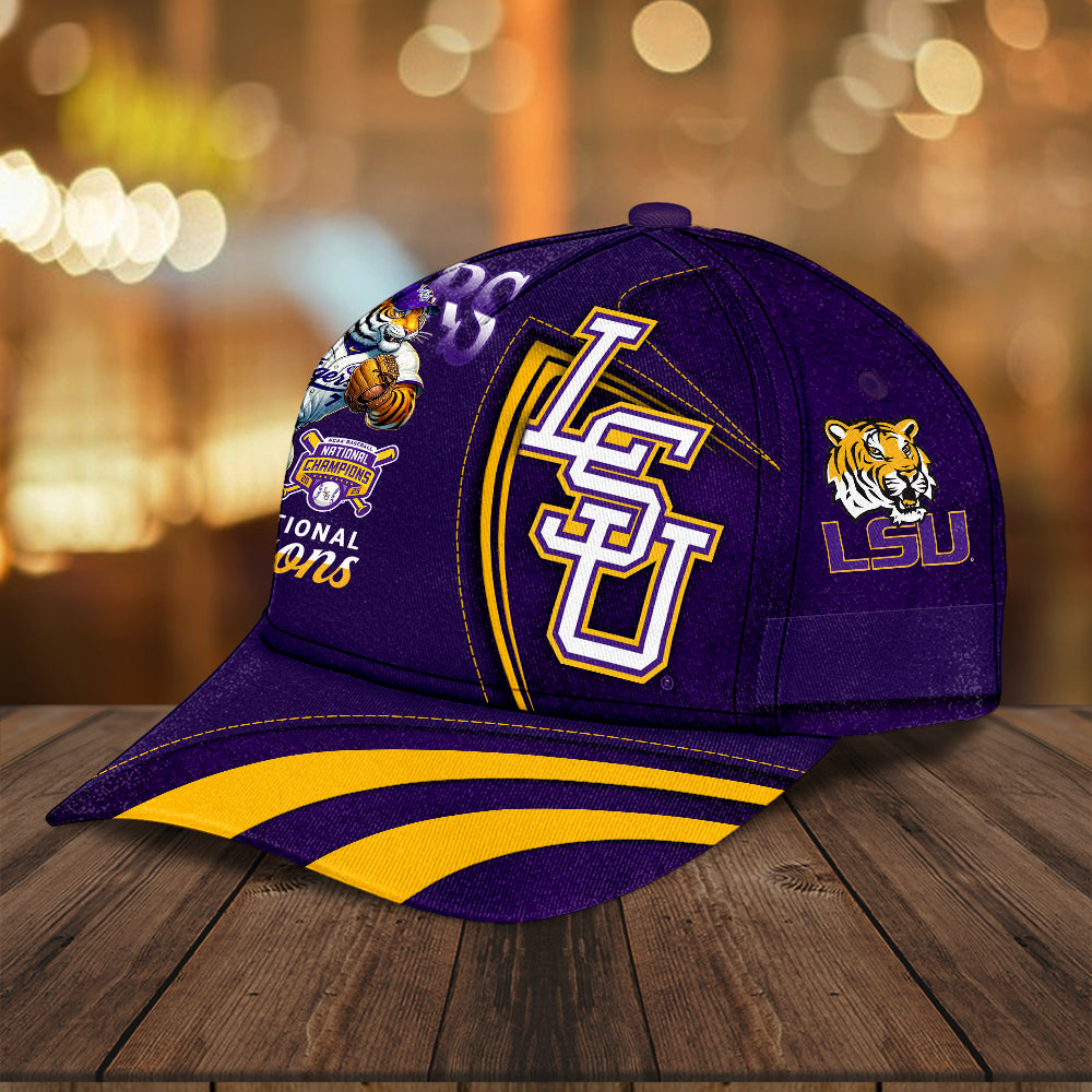 LSU Tigers Baseball 2025 National Champions Classic Cap – HOATT 11842