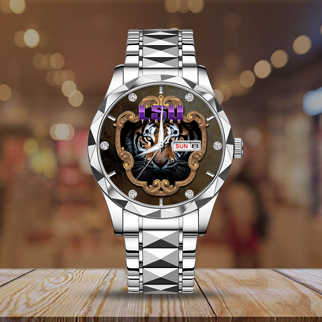 LSU Tigers Baseball Alloy Luxury Quartz Watch – GNE 3819
