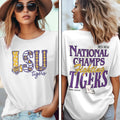 LSU Tigers Baseball 2025 National Champions 3D Apparel – GNE 3914