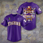 LSU Tigers Baseball Baseball Jersey – TANTN 13924