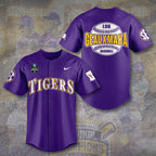 LSU Tigers Baseball Baseball Jersey – TANTN 14135