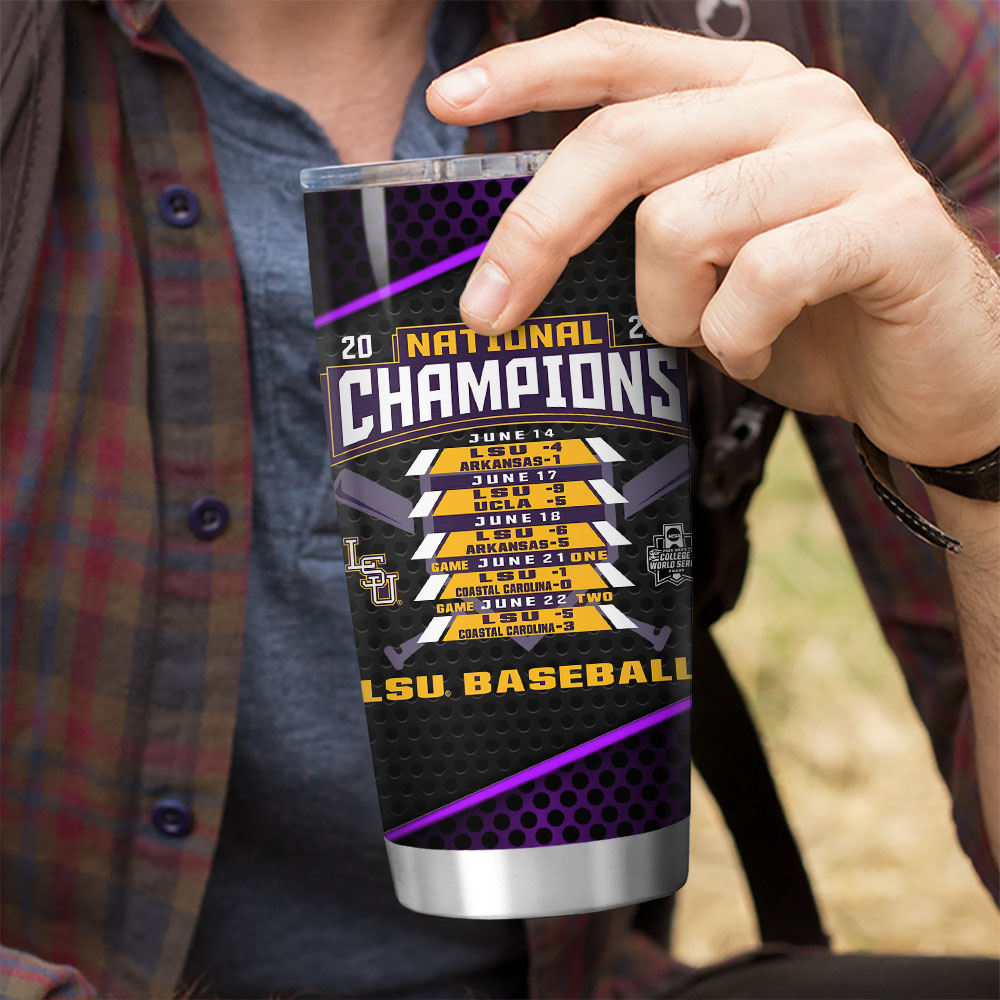 LSU Tigers Baseball Tumbler Cup – GNE 3839