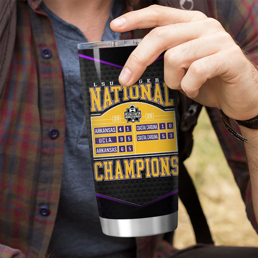 LSU Tigers Baseball Tumbler Cup – GNE 3894