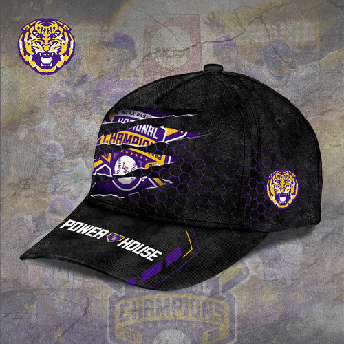 LSU Tigers Baseball 2025 National Champions Classic Cap – TANTN 13854