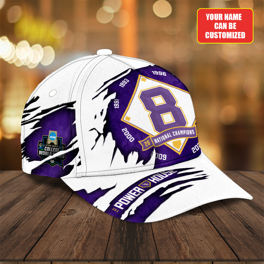 Personalized LSU Tigers Baseball 2025 National Champions Classic Cap – TANTN 14102