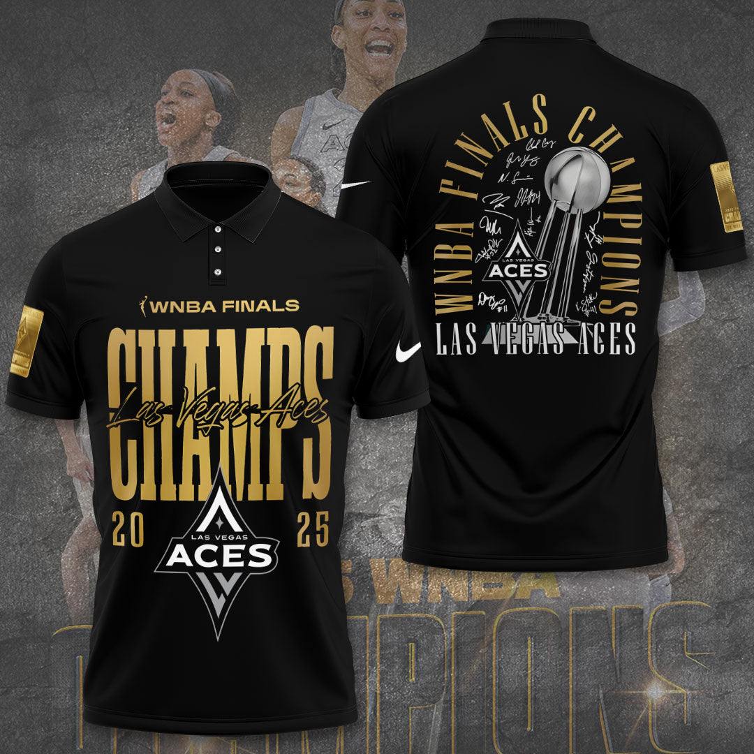 Las Vegas Aces 2025 WNBA Finals Champions 3D Apparel – TANTN17433