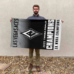 Las Vegas Aces 2025 WNBA Finals Champions 3D Double-side House Flag – TANTN17328