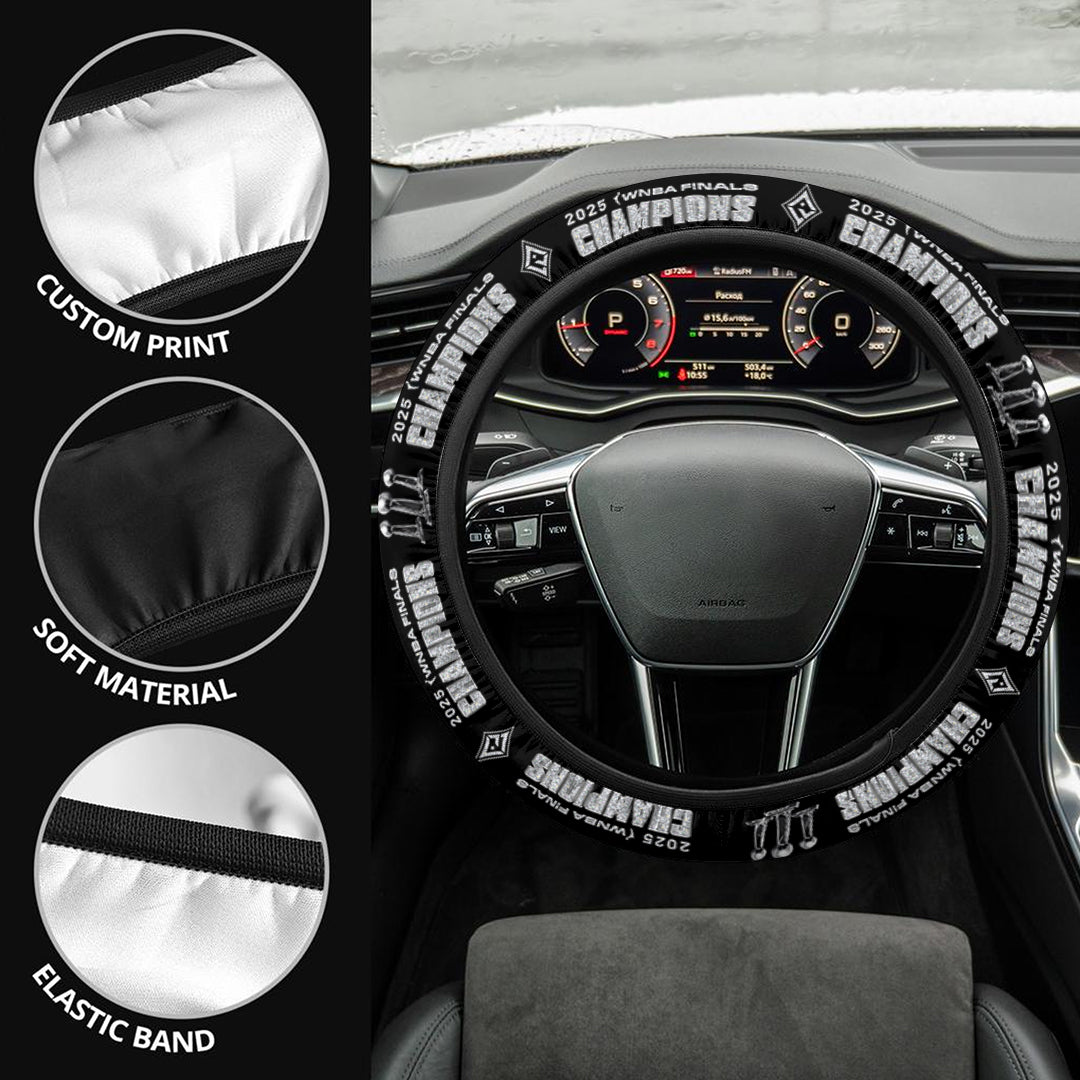Las Vegas Aces 2025 WNBA Finals Champions Steering Wheel Cover – HOATT13787