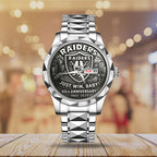 Las Vegas Raiders 65th Anniversary Alloy Luxury Quartz Watch – MAITM12899