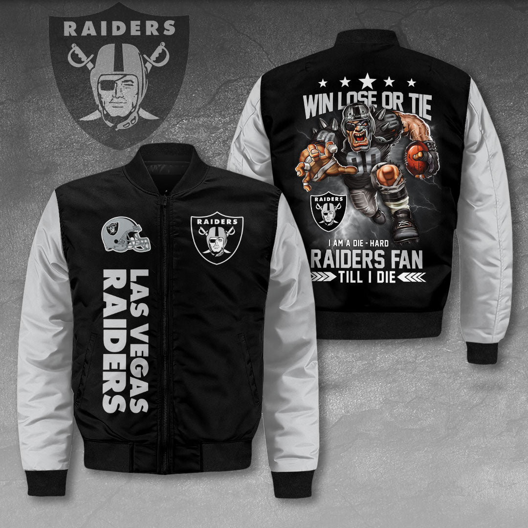 Las Vegas Raiders 3D Bomber Jacket – HOATT12812