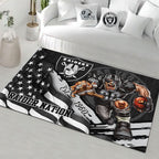 Las Vegas Raiders Rectangular Rug – HOATT13166