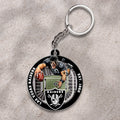 Las Vegas Raiders Custom Shape 2-sided Keychain – HOATT12697