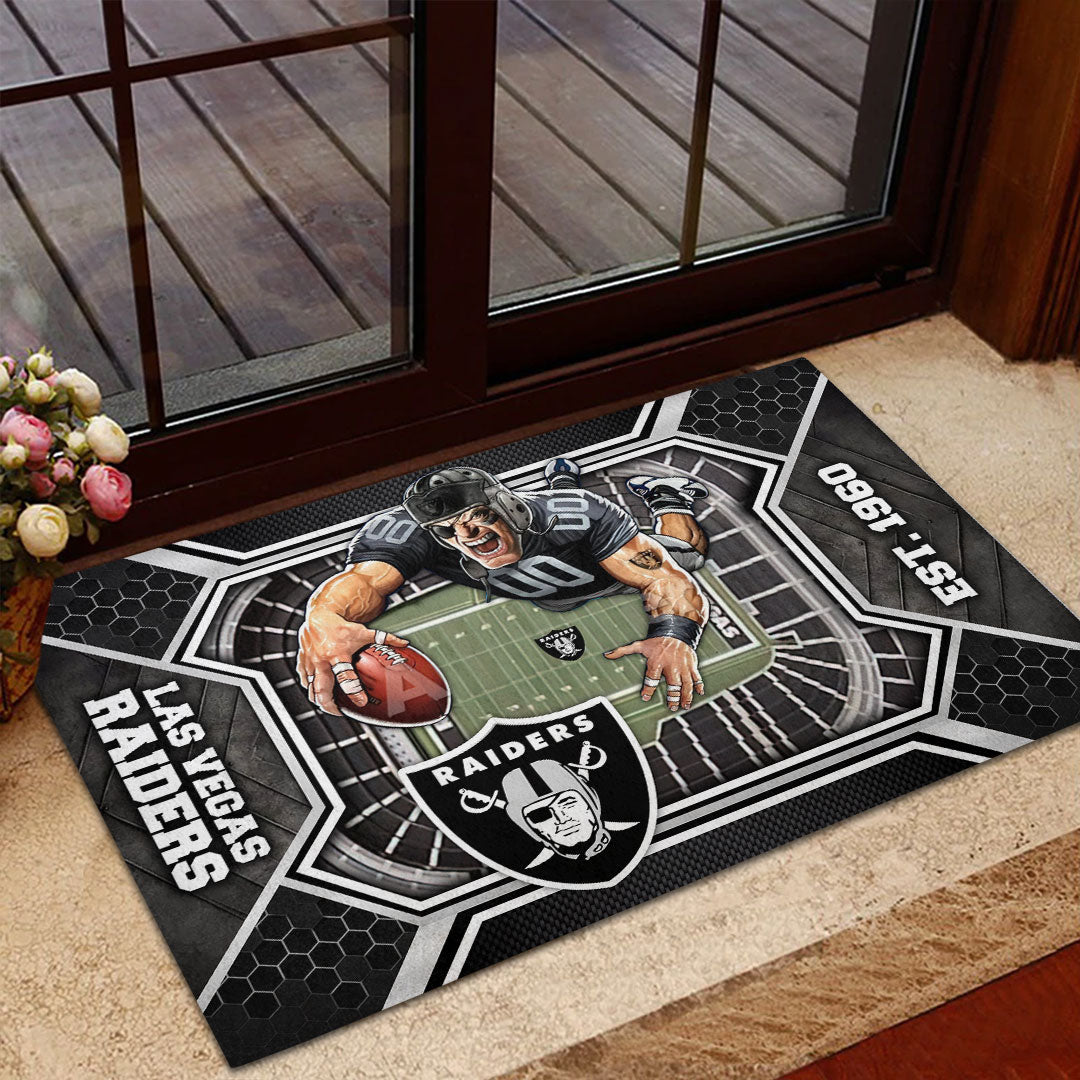 Las Vegas Raiders Custom Doormat – HOATT12624