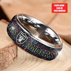 Personalized Las Vegas Raiders Crucial Catch 2025 Custom Alloy Ring – TANTN15834