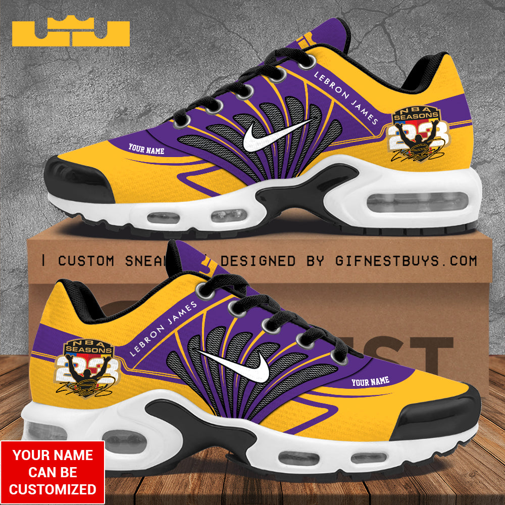 Personalized Lebron James Seasons 23 Air Max Shoes – TANTN20283