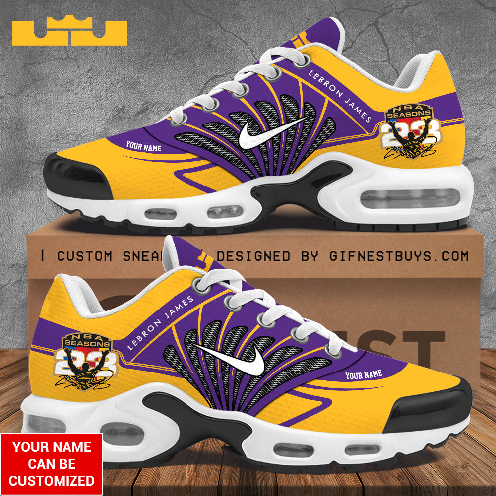 Personalized Lebron James Seasons 23 Air Max Shoes – TANTN20283