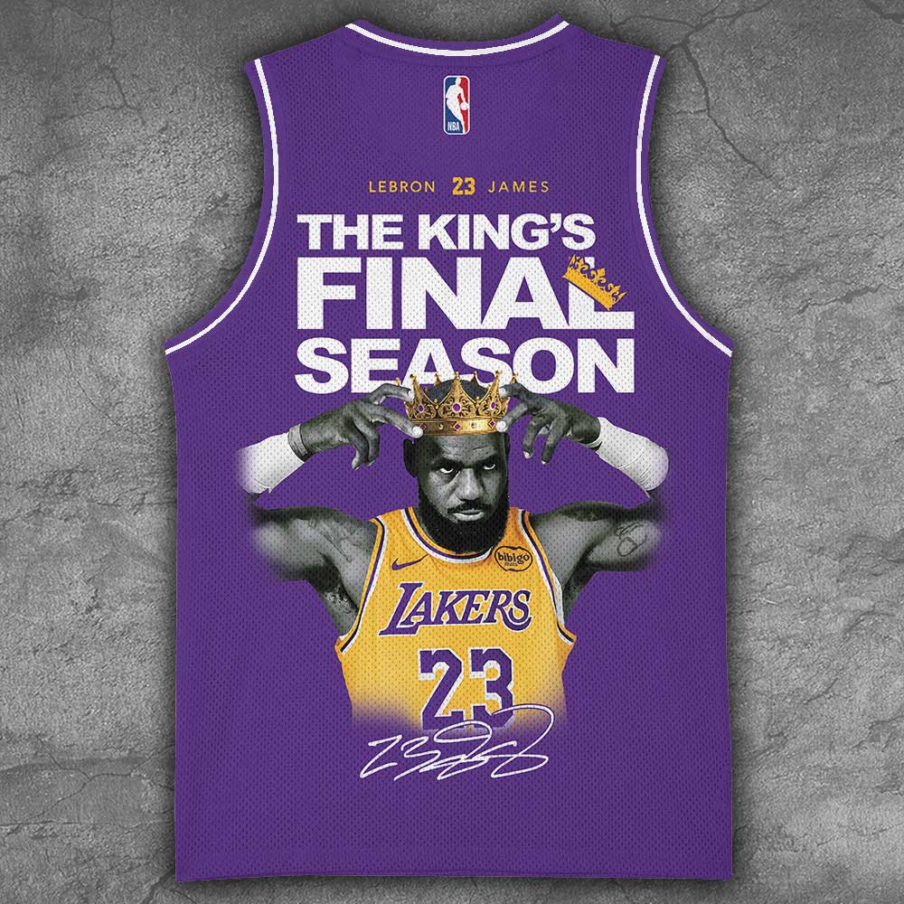 Lebron James Seasons 23 Basketball Jersey – TANTN20282