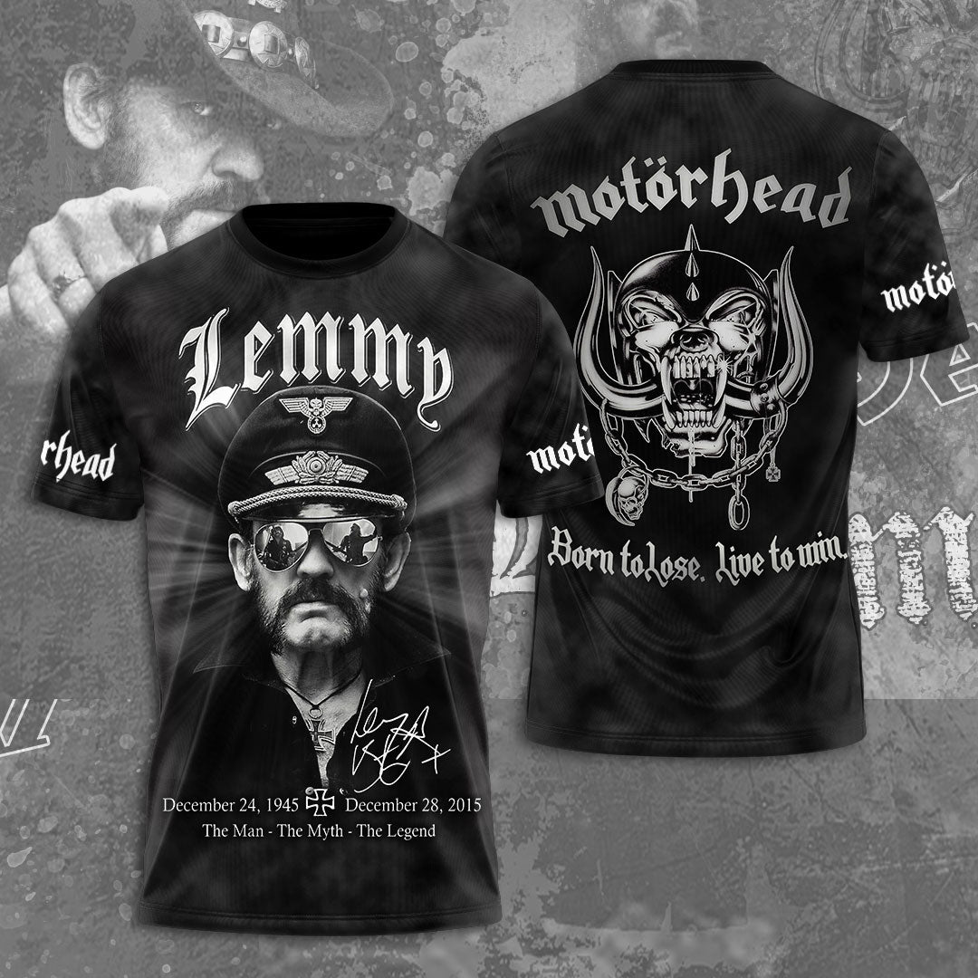 Motörhead x Lemmy Kilmister 3D Apparel – MAITM 9288