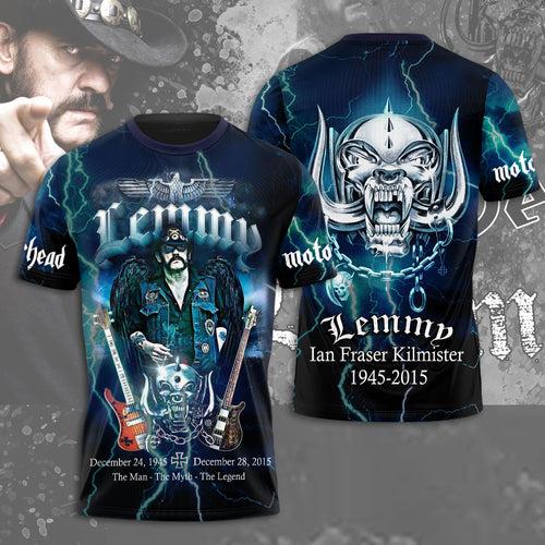 Motörhead x Lemmy Kilmister 3D Apparel – MAITM 4321