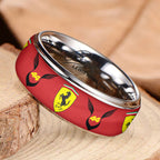 Scuderia Ferrari x Lewis Hamilton Custom Alloy Ring – MAITM 11995