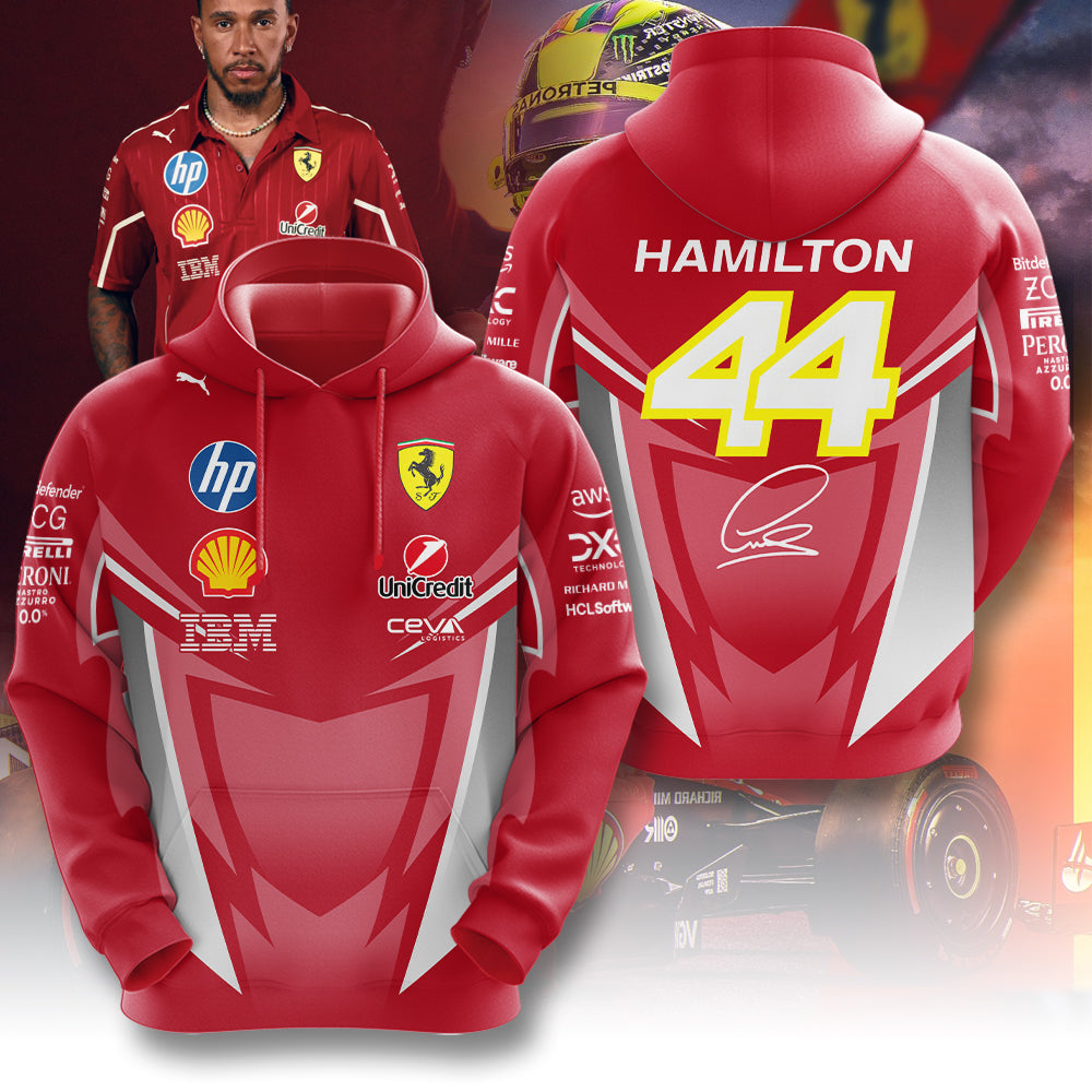 Scuderia Ferrari x Lewis Hamilton 3D Apparel – MAITM 10475