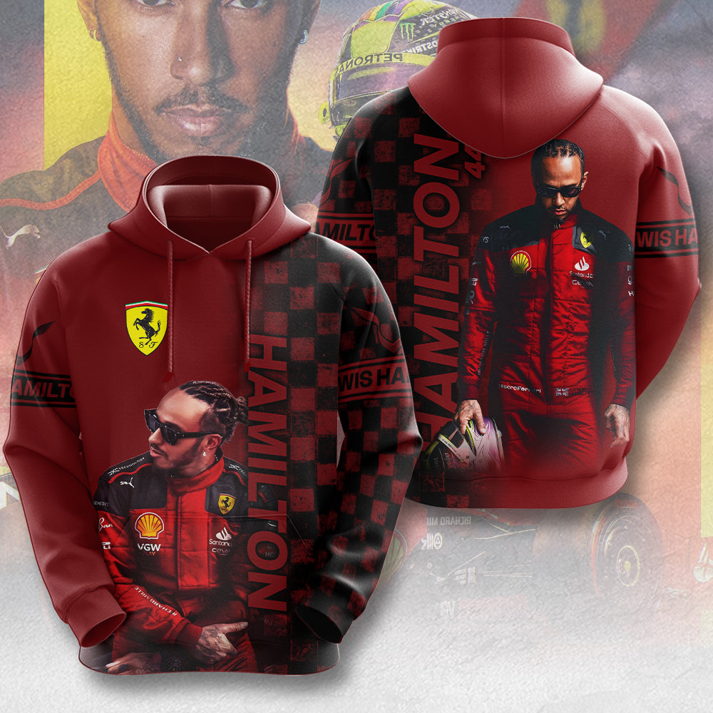 Lewis Hamilton x Scuderia Ferrari 3D Apparel – MAITM 9989