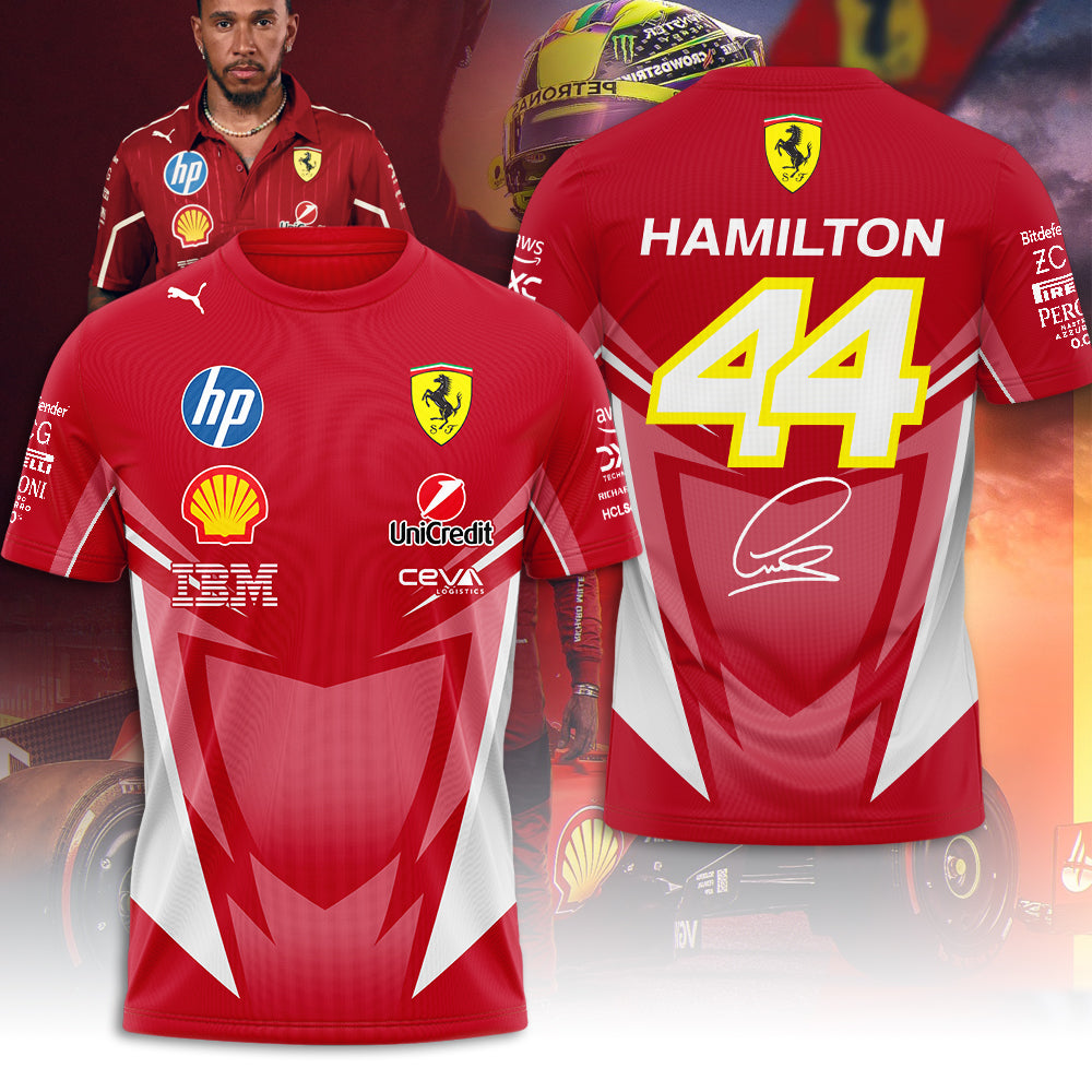 Scuderia Ferrari x Lewis Hamilton 3D Apparel – MAITM 10475