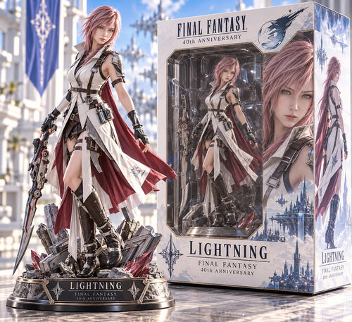 Final Fantasy x Lightning 40th Anniversary 2027 3D Collectible Vinyl Figure – TANTN26352