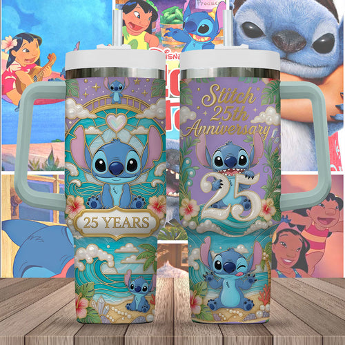 Lilo and Stitch 25th Anniversary 40oz Tumbler – TMTHU7123