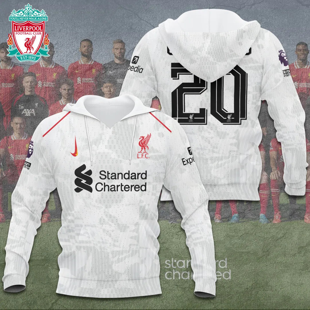 Liverpool FC 2024/25 Premier League Champions 3D Apparel – TANTN 12224