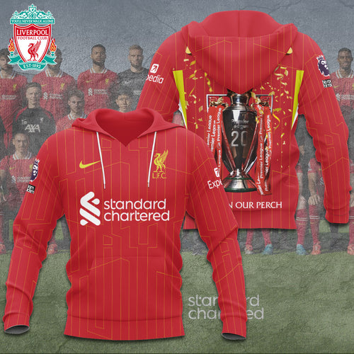 Liverpool FC 2024/25 Premier League Champions 3D Apparel – TANTN 12367