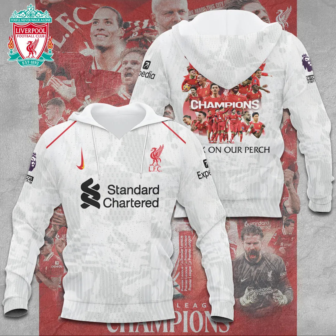 Liverpool FC 2024/25 Premier League Champions 3D Apparel – TANTN 12428