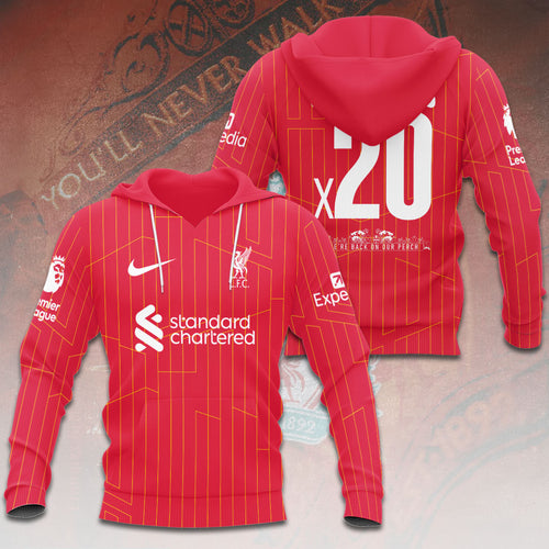 Liverpool FC 2024/25 Premier League Champions 3D Apparel – HOATT 10036