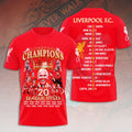 Liverpool FC 2024/25 Premier League Champions 3D Apparel – HOATT 10068