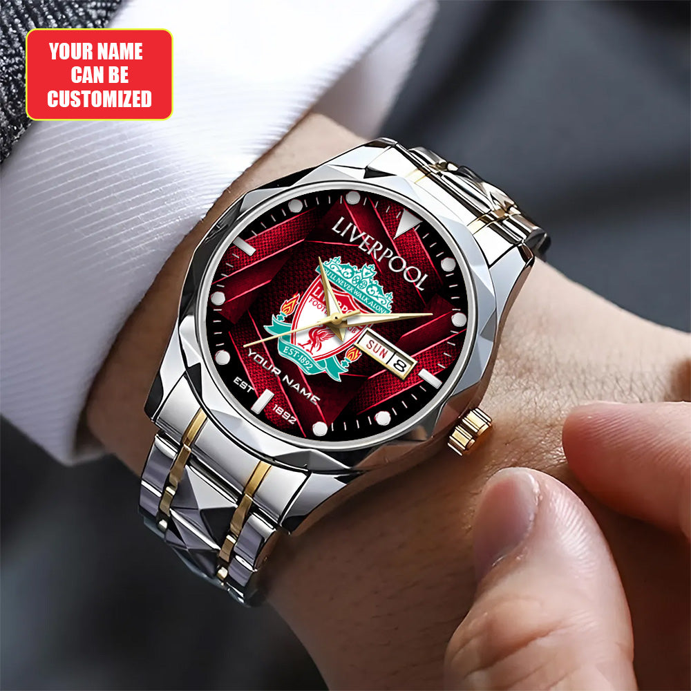 Personalized Liverpool FC Alloy Luxury Quartz Watch – TANTN20184