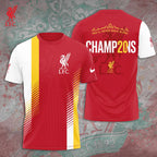 Liverpool FC 2024/25 Premier League Champions 3D Apparel – TANTN 12366