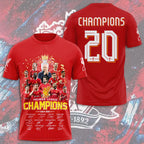 Liverpool FC 2024/25 Premier League Champions 3D Apparel – HOATT 9957
