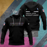 Los Angeles Chargers Crucial Catch 2025 3D Apparel – TANTN15543