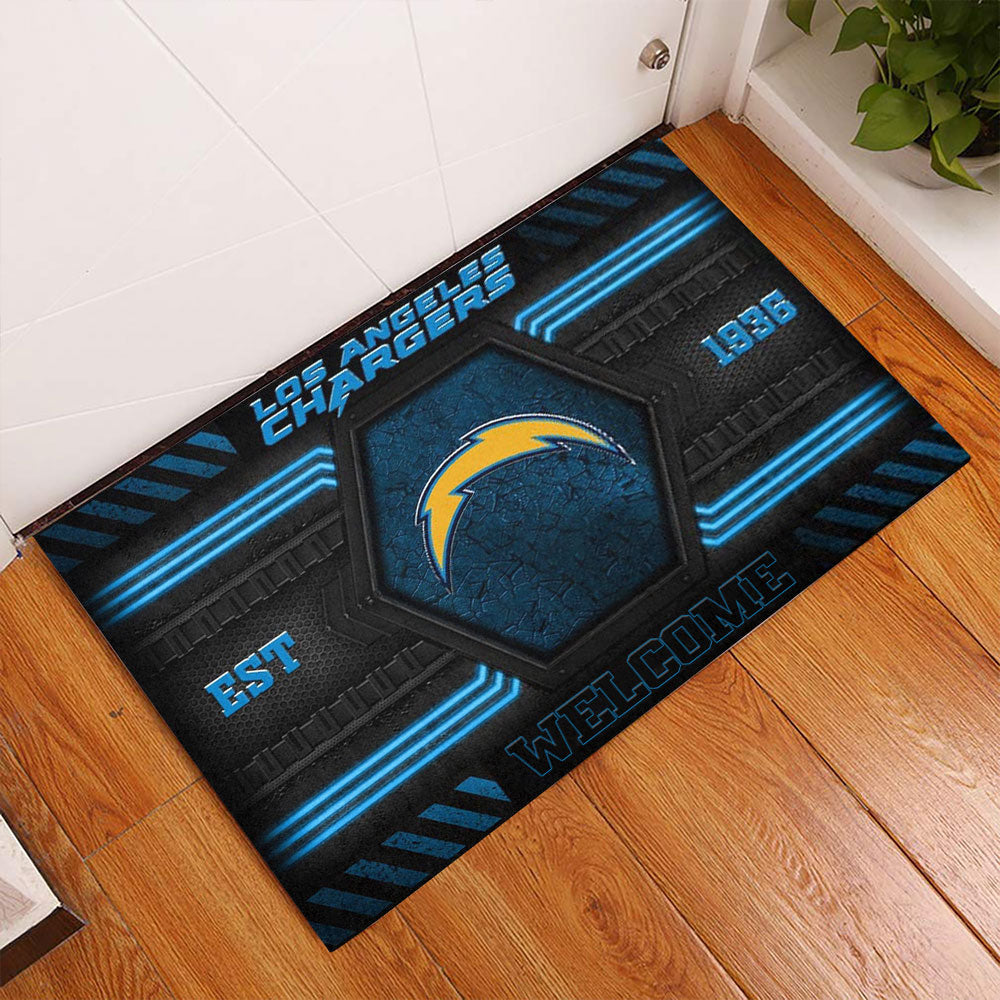 Los Angeles Chargers Custom Doormat – MAITM13168